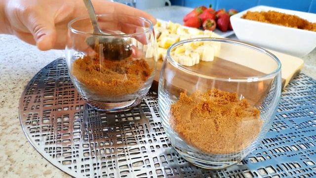 Easy Strawberry Dessert Cup Recipe | Strawberry & Banana Magnolia  Pudding Recipe | Easy and Yummy!