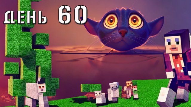 Minecraft СУПЕР КОТ ВОЗВРАЩЕНИЕ ДОМОЙ В НАЧАЛО ? ВЫЖИВАНИЕ 100 ДЕНЬ 60 #661