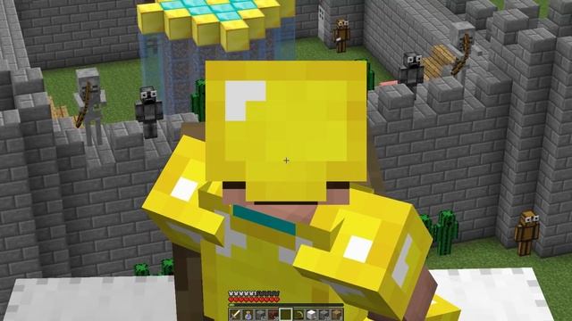 НУБ ПРОТИВ ЦУНАМИ ИЗ ЗЕМЛИ В МАЙНКРАФТ КАК ВЫЖИТЬ НУБУ MINECRAFT ТРОЛЛИНГ ЛОВУШКА ЗАЩИТА МУЛЬТИК