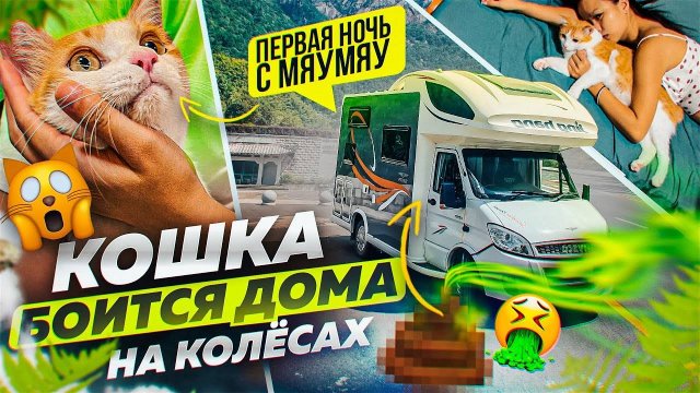 Она боится дома на колёсах! АВТОДОМ #4
2022.08.22