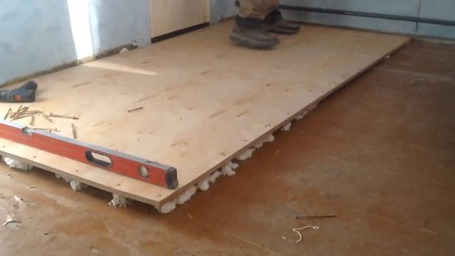 Пол из фанеры