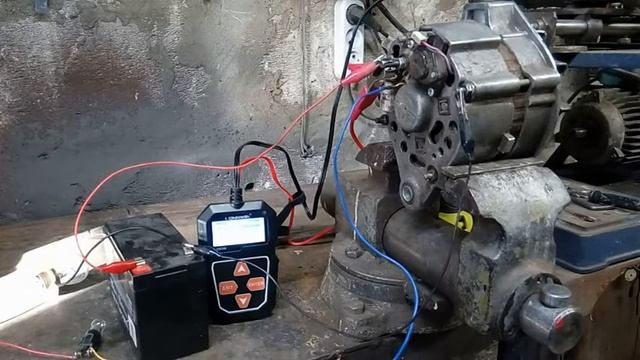 Простейший стенд для проверки генератора.