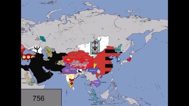 History of Asia in Flags: Every Year