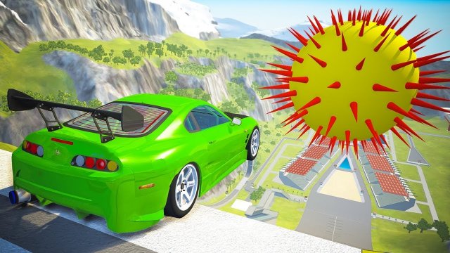 Trains vs Ambulance Cars - Beamng.Drive #мультики # машинки # для мальчиков # фильм # сериал