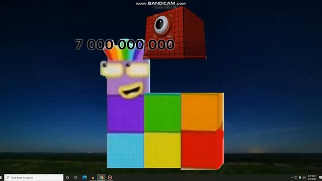 Numberblocks: Skip Counting from 1 000 to 1 QUADRILLION!!! (UPDATED)