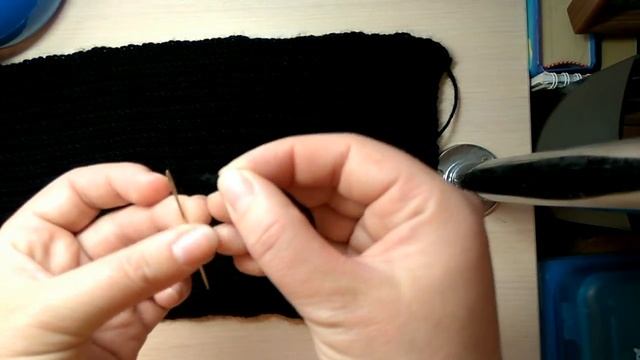 Вяжем спицами хомут мужчинам, уроки для начинающих, шарф труба ...