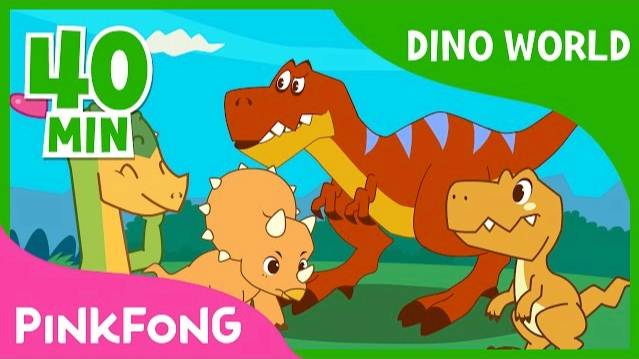 Dino World | T-Rex and more | +Compilation | Dinosaur Musical | Pinkfong Stories for Children