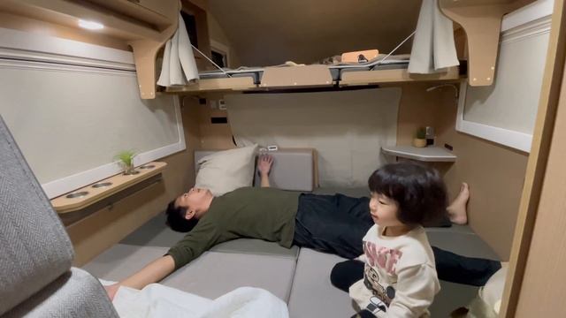 【初キャンピングカー車中泊】サンクスイルミとハプニング
