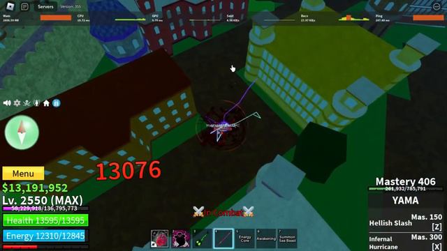 Shadow sanguine art combo 30m bounty hunt