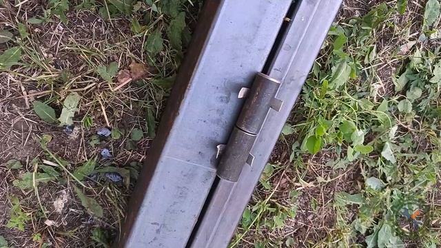 Самая простая КАЛИТКА ИЗ ПРОФИЛЬНОЙ ТРУБЫ И ПРОФИЛЬНОГО ЛИСТА, экономим металл.