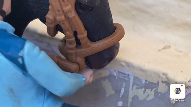 Один день глазами лошади/ лошади Шляйх/ Schleich