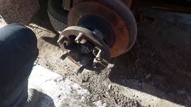 замена тормозного диска на газель