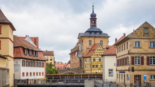 Бамберг, Германия, пешеходная экскурсия 4K - Самые красивые средневековые города в Германии