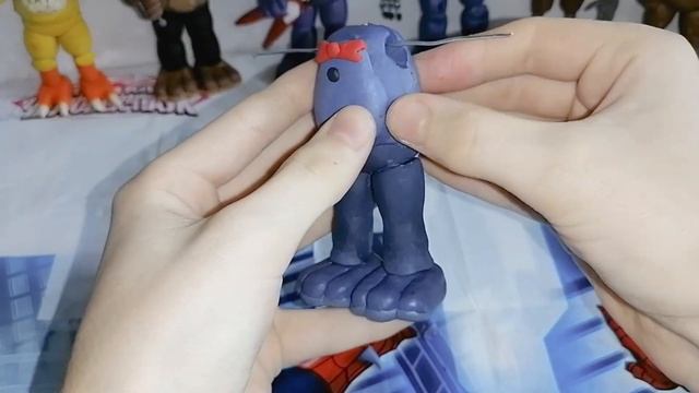 Бонни Фнаф Плюс из пластилина | Лепка Craft