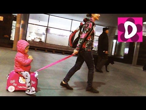 ✿ Летим Домой в Киев на Самолете Катаемся на Паровозике Fly to Kyiv from Turkey Ride a train