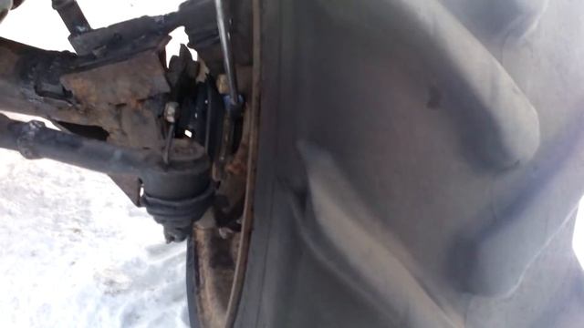 МИНИ - ТРАКТОР (САМОДЕЛЬНЫЙ ПОЛНОПРИВОДНЫЙ)