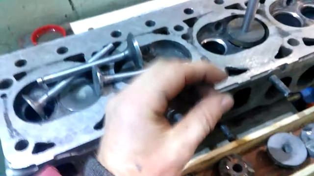 Сёдла клапанов. Зенкуем.