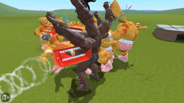 БОГ СИРЕНОГОЛОВЫЙ ПРОТИВ ВСЕХ СИРЕНОГОЛОВЫХ В ГАРРИС МОД! ЭВОЛЮЦИЯ SIREN HEAD ЧЕЛЛЕНДЖ В Garry`s Mo