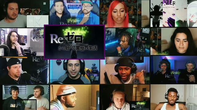 Re:Zero Alls Openings 1-4 Reaction Mashup