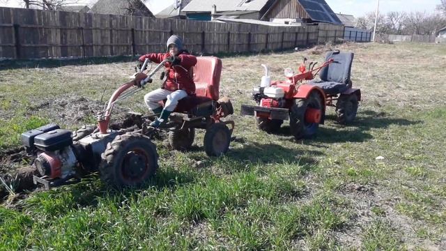 Обзор мотоблока Мотор Сич и мтз-09 самодельный Адаптер