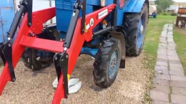 Кун Фаворит 900.Установка на Т-40