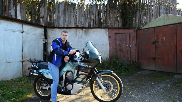 Обзор  Honda XL600V Transalp проходимец .