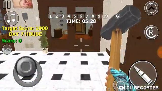 Игра разрушения дома 1