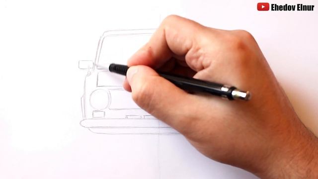 Как нарисовать Ваз 2101 | Ehedov Elnur