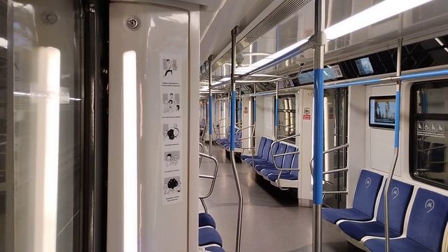 Некрасовская линия (line 15). От Нижегородской до Некрасовки. 81.765.4 "Москва 2019"