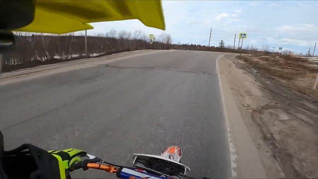 Покатушки на пит байках