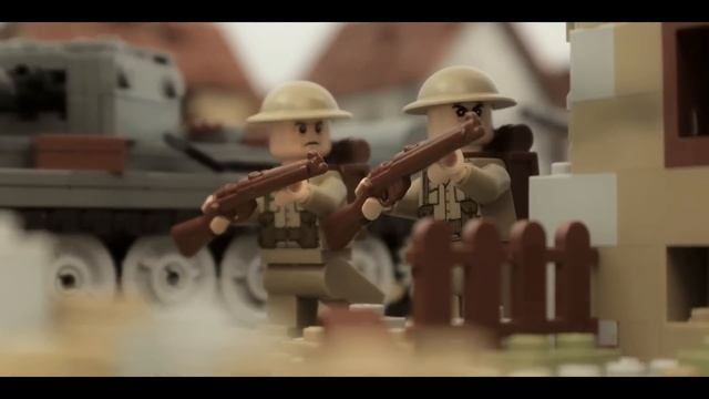 Lego Battle for Caen - WW2 stopmotion