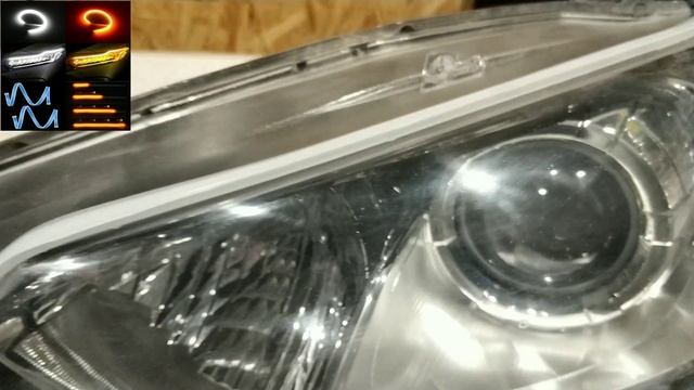 Установка бегающих поворотных огней и дхо LED ленты ???
