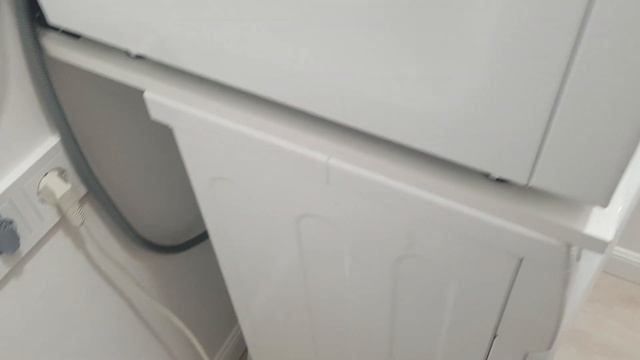 Бюджетная установка сушильной машины в колонну на узкую стиральную. Часть 1.