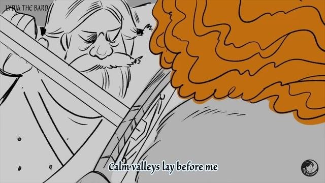 MERIDA'S VILLAIN SONG - Touch the Sky | ANIMATIC | Brave cover by Lydia the Bard
