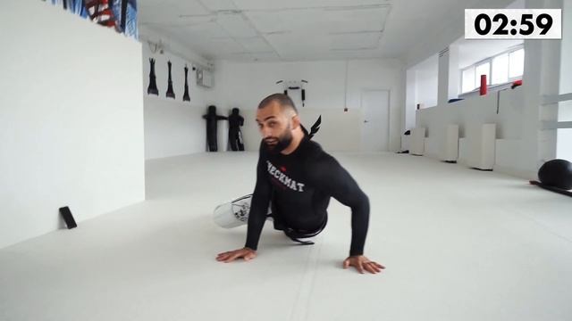 Как тренироваться дома за 6 минут. Дауд Адаев. БЖЖ. Грэпплинг