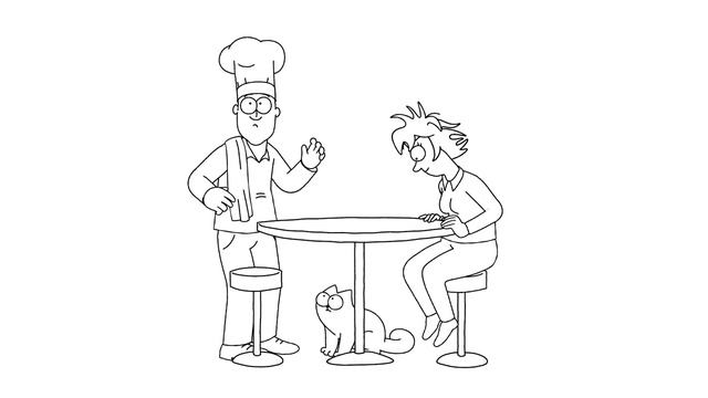 The Cat Ruins Simon's Date | Simon's Cat Extra | Short Comp