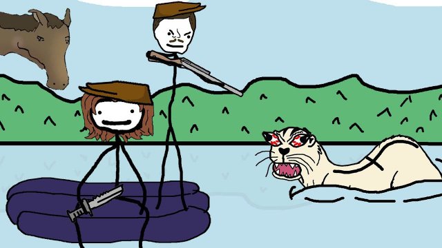 "Добхар-чу, мифическая выдра в Ирландии" - Академия Сэма О'Неллы (от Брокколи)