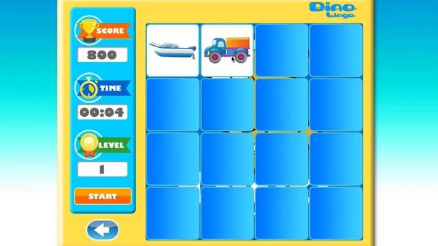 Online Russian Games for kids - Memory card game - Learn Russian for kids - Dinolingo