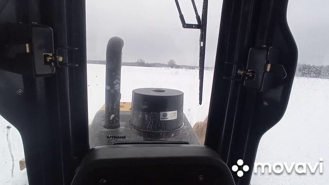 бульдозер шантуй работа в лесу