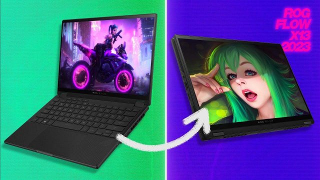 Ноутбук-трансформер 2-в-1. Обзор ASUS ROG Flow X13 (2023)