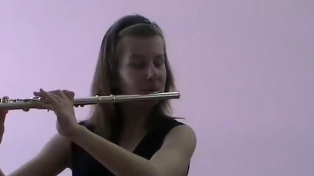 Мария Филиппова (флейта) и Варвара Яшина (фортепиано)