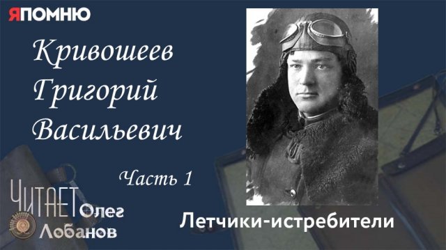 Кривошеев Григорий Васильевич. Часть 1. Проект "Я помню" Артема Драбкина. Летчики-истребители.