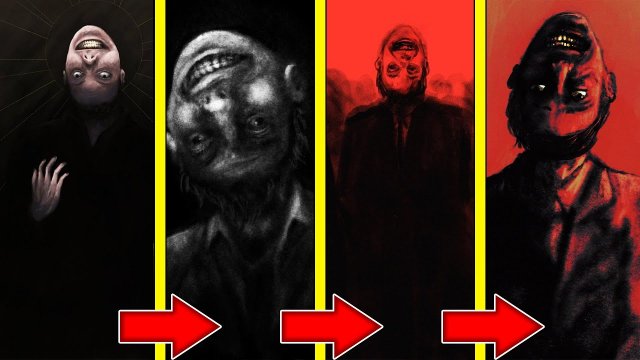 Как менялся ЧЕЛОВЕК С ПЕРЕВЕРНУТЫМ ЛИЦОМ и его жизненный цикл в майнкрафт ! Эволюция MINECRAFT
