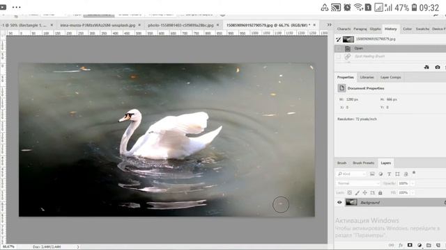 Коррекция фото в фотошоп