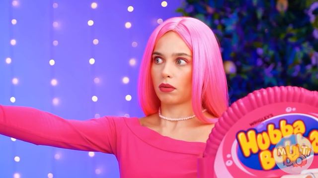 Жевательная Резинка vs Шоколадная Еда Челлендж #4 от Multi DO Fun Challenge