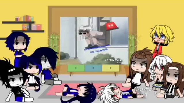 Реакция семей Учих и Сенджу +Наруто Саске на ТТ