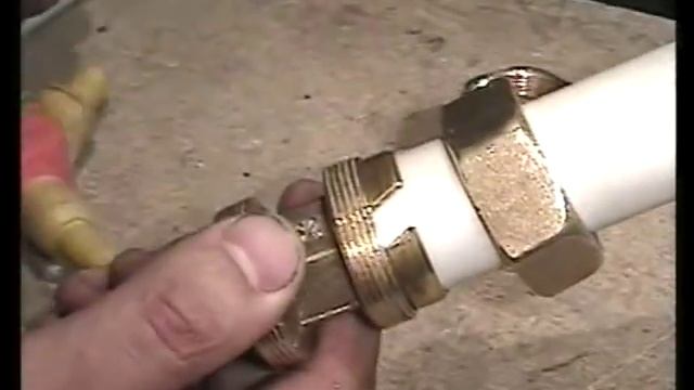 металлопластиковые трубы -секрет соединение