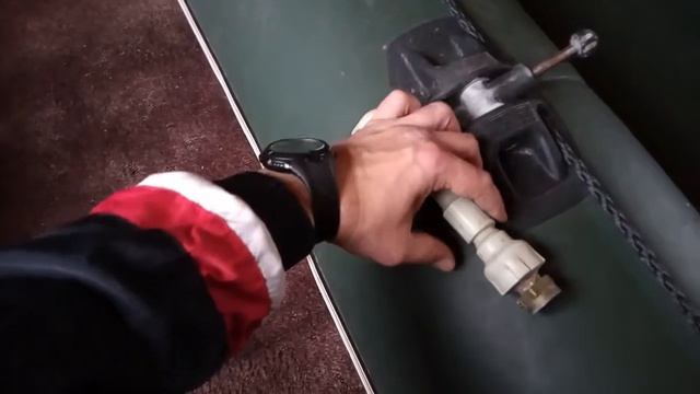 Крепление датчика эхолота из полипропиленновых труб!За копейки! 1 часть