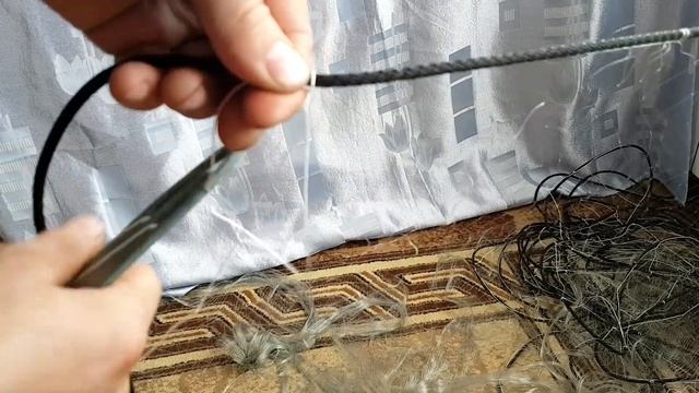 Как насадить сеть? Легкий способ насадки сети.