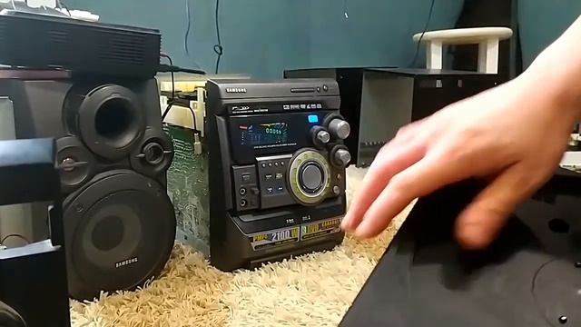 Ремонт DVD привода музыкального центра samsung KT 75